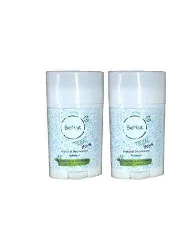 2-Pack all-Natural Deodorants for Kids & Teens