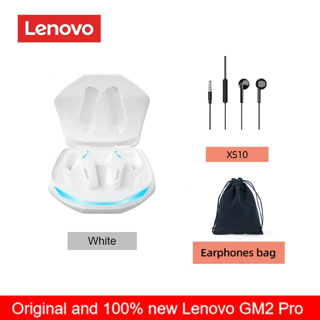 Original Lenovo GM2 PRO Gaming Bluetooth Wireless Earbuds