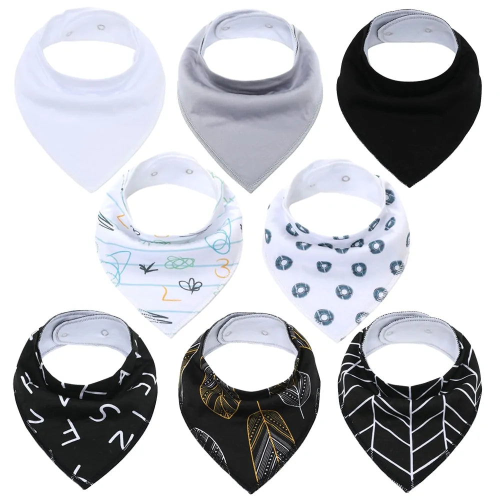 Comfortable Baby Feeding Bibs - 100% organic cotton