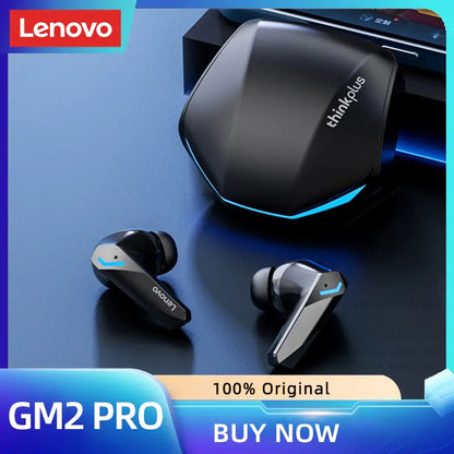 Original Lenovo GM2 PRO Gaming Bluetooth Wireless Earbuds