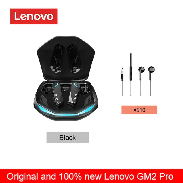 Original Lenovo GM2 PRO Gaming Bluetooth Wireless Earbuds