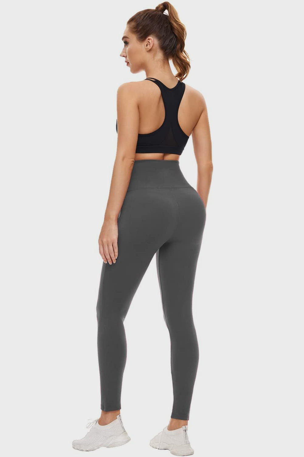 Full Size Pocketed High Waist Active Leggings