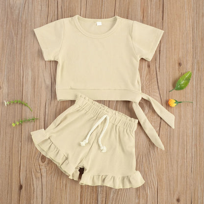 Baby Girl 2 Pieces Summer Clothing Set