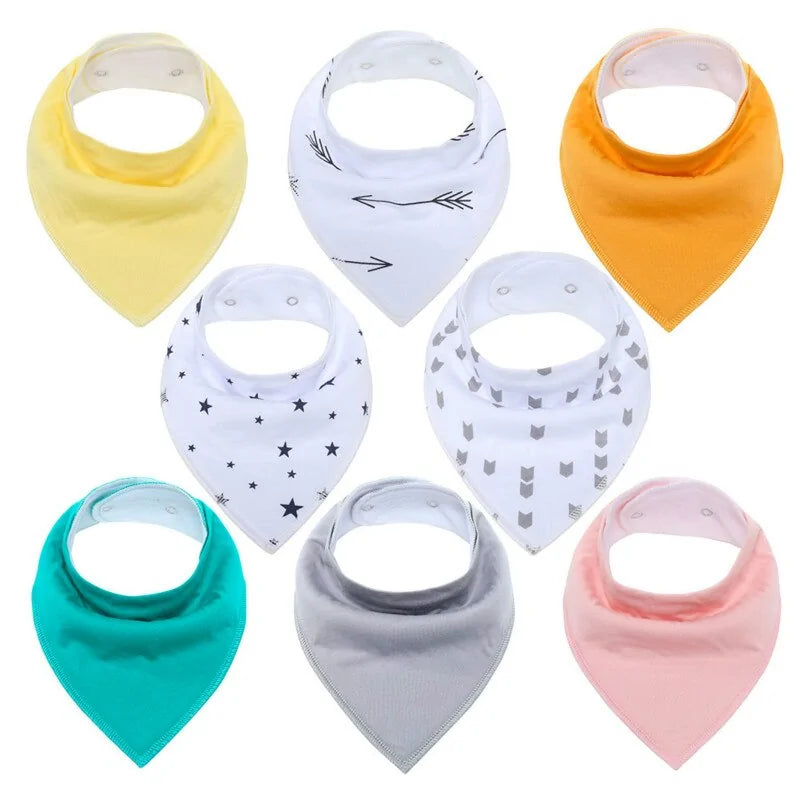 Comfortable Baby Feeding Bibs - 100% organic cotton