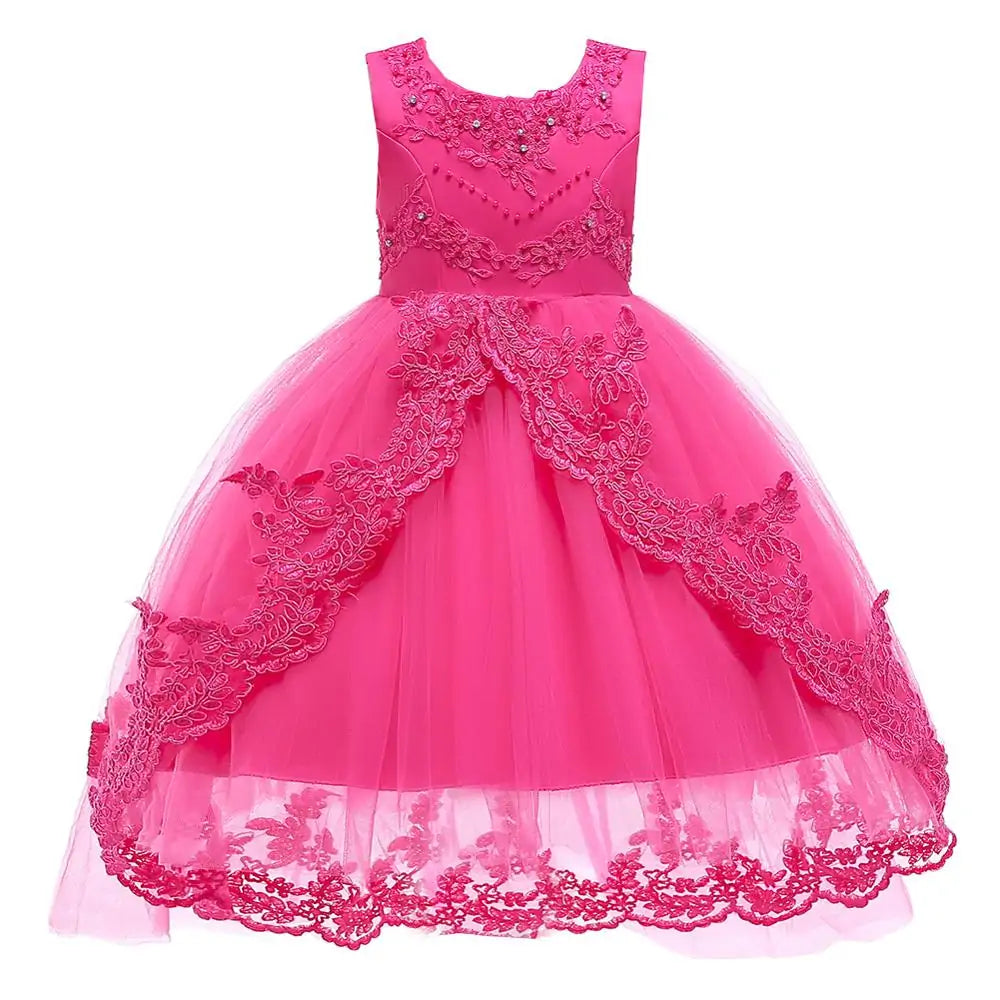 Lace Gown Dress For Kids