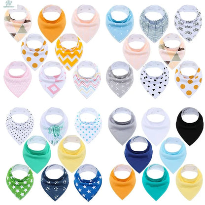 Comfortable Baby Feeding Bibs - 100% organic cotton