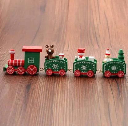 Christmas Ornament Christmas Wooden Train