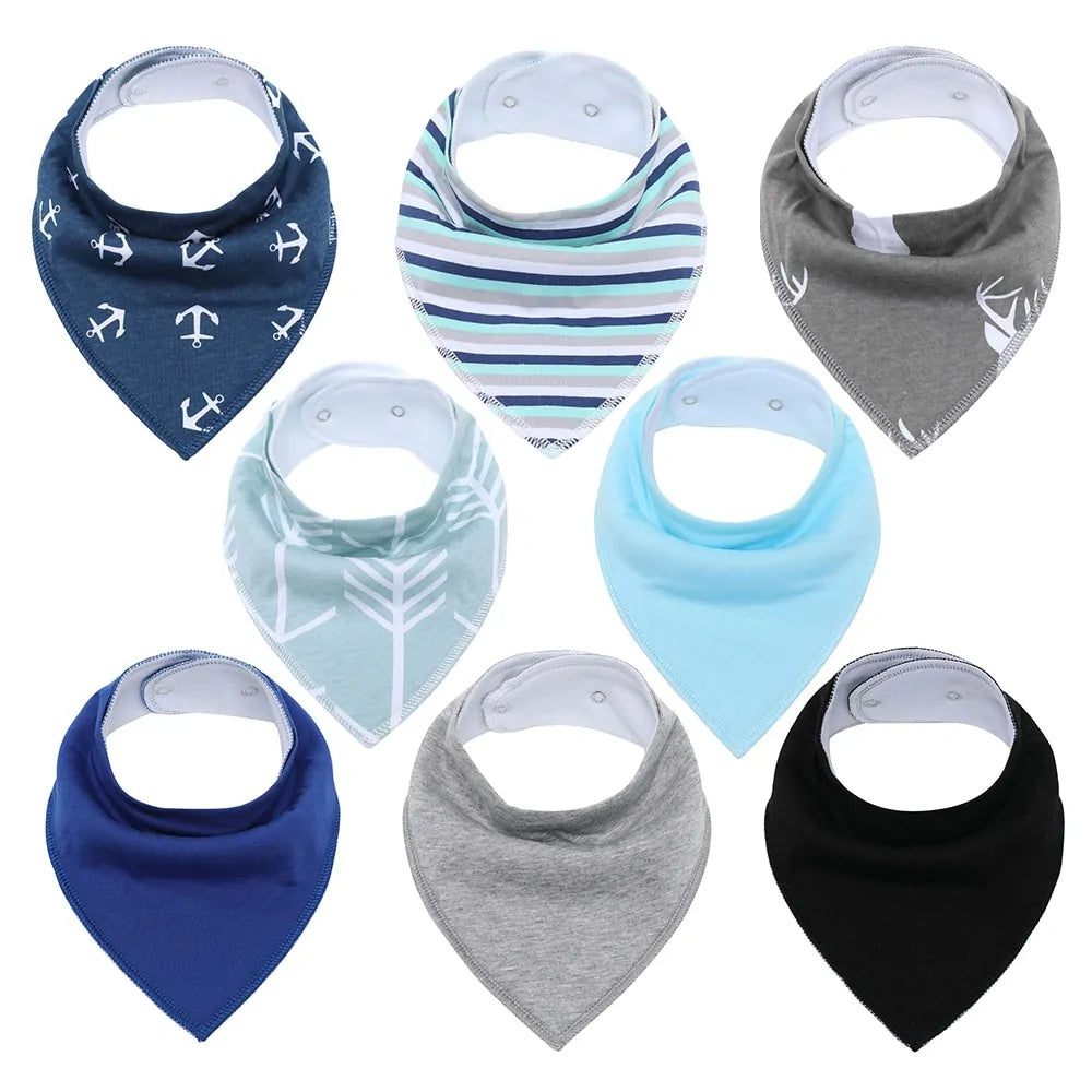 Comfortable Baby Feeding Bibs - 100% organic cotton