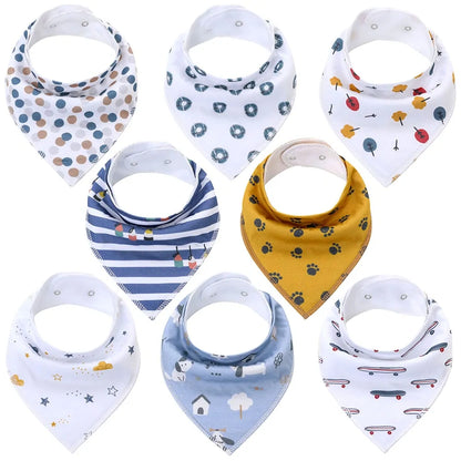 Comfortable Baby Feeding Bibs - 100% organic cotton