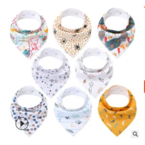 Comfortable Baby Feeding Bibs - 100% organic cotton