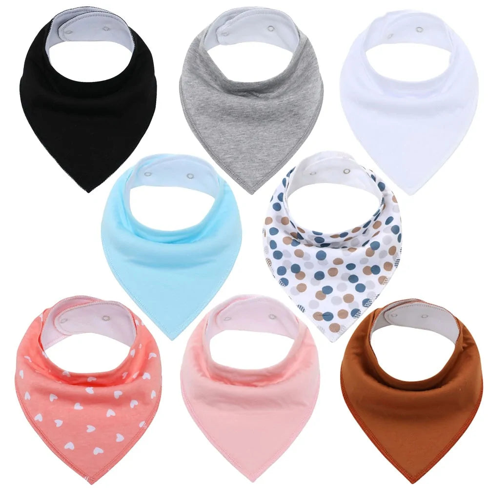 Comfortable Baby Feeding Bibs - 100% organic cotton