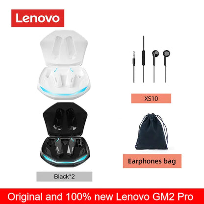 Original Lenovo GM2 PRO Gaming Bluetooth Wireless Earbuds