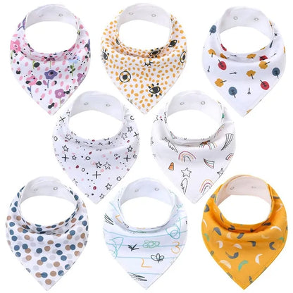 Comfortable Baby Feeding Bibs - 100% organic cotton