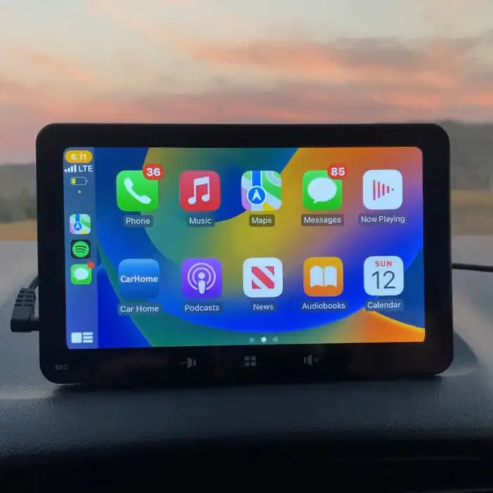 Car Infotainment System - Carplay+ Android Auto+ Rear View Camera