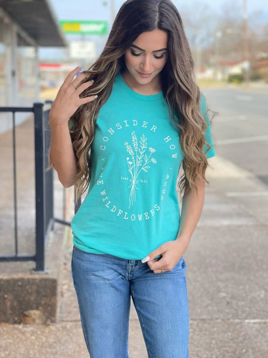 Consider How The Wildflowers Grow T-Shirt