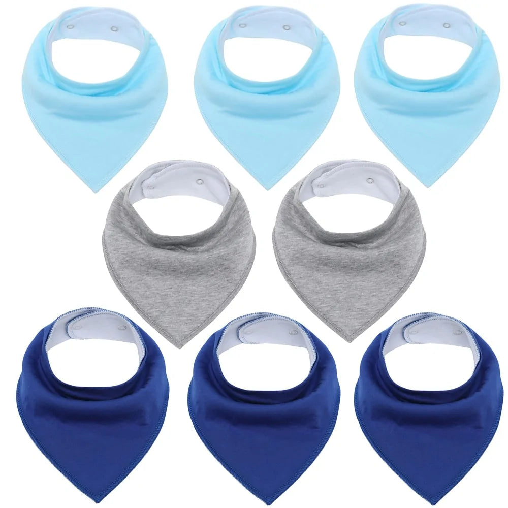 Comfortable Baby Feeding Bibs - 100% organic cotton