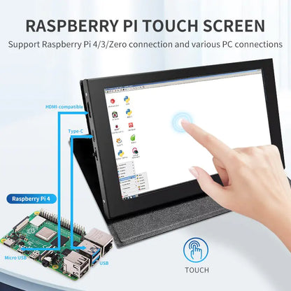 7-Inch Raspberry Pi 4 Touch Screen