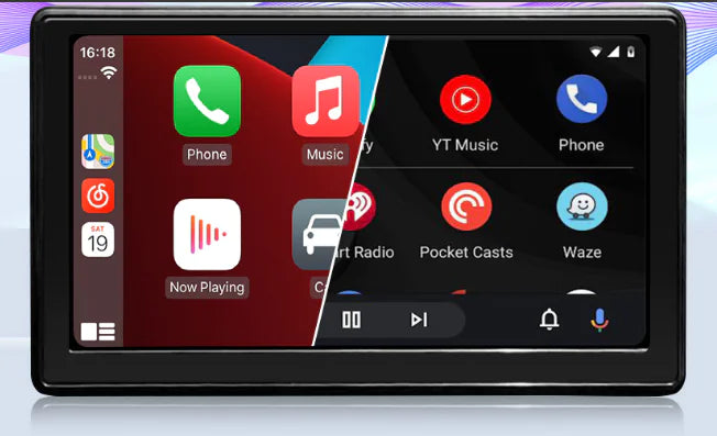 Car Infotainment System - Carplay+ Android Auto+ Rear View Camera