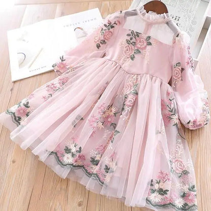 Spring Sequins Dress Kids