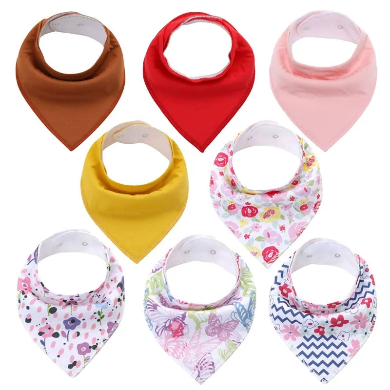 Comfortable Baby Feeding Bibs - 100% organic cotton