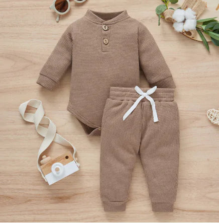 Toddler Long Sleeve Romper Set