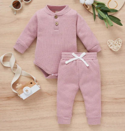 Toddler Long Sleeve Romper Set