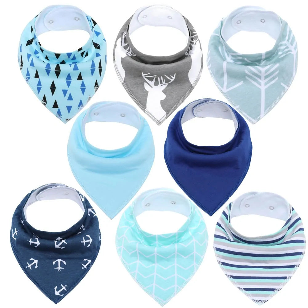 Comfortable Baby Feeding Bibs - 100% organic cotton