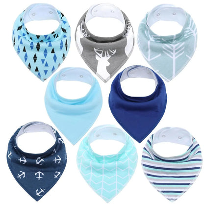 Comfortable Baby Feeding Bibs - 100% organic cotton