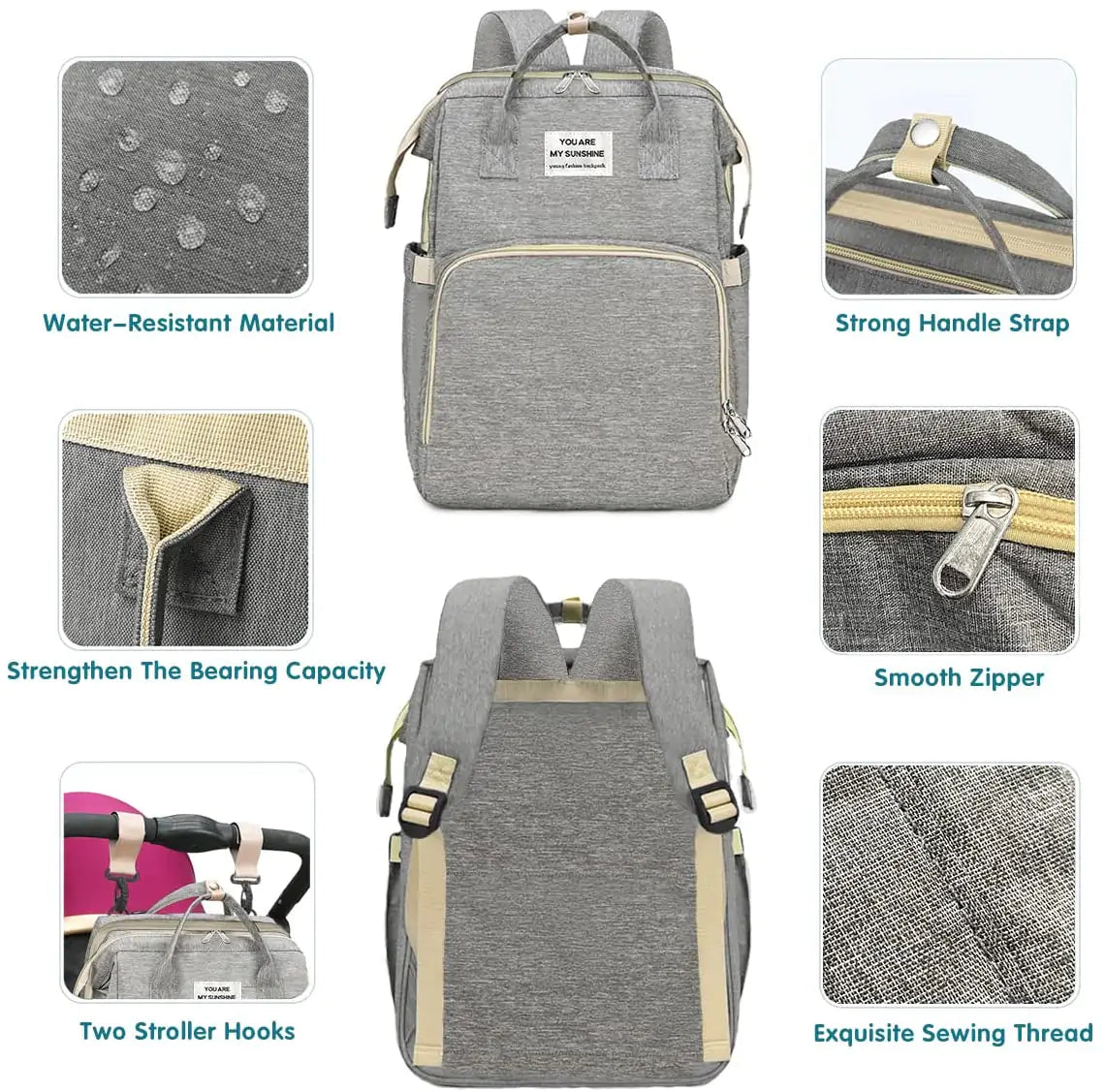 Top-Quality Materials Diaper Baby Bag