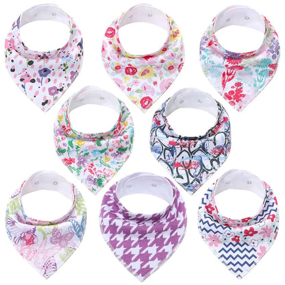 Comfortable Baby Feeding Bibs - 100% organic cotton