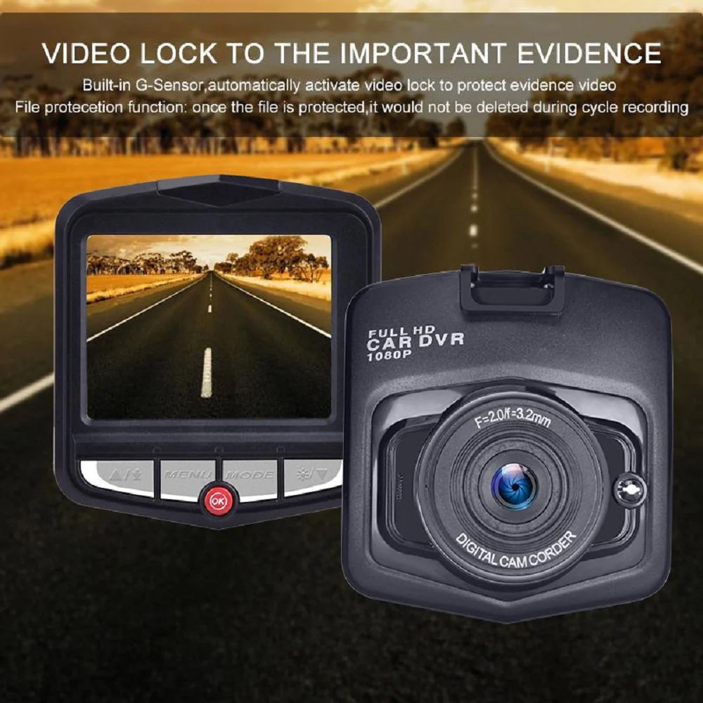 2.4'' Full HD 1080P Dash Cam Car DVR Front or Rear Camera Night Vision G-sensor