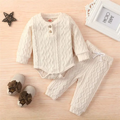 Toddler Long Sleeve Romper Set